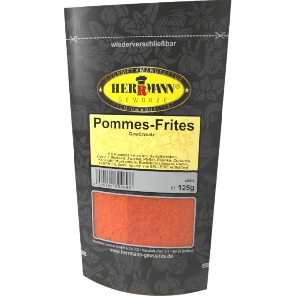 Herrmann Gewürze Pommes Gewürzsalz 125g