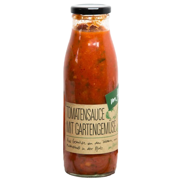 Tomatensauce mit Gartengemüse, 480ml von Heike (handgemacht)