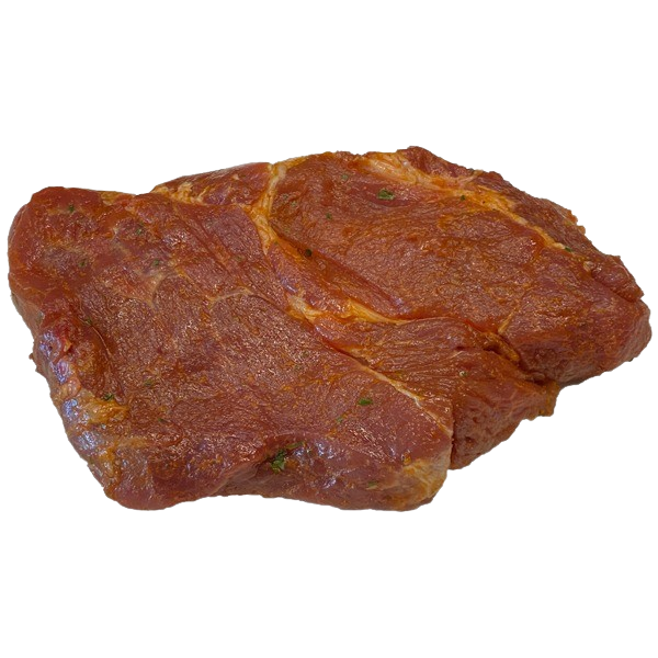 Schweinekammsteak gewürzt 2x180g, reg.