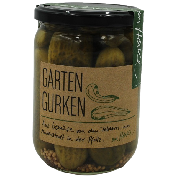 Gartengurken, 500g (Abtropf. 370g) von Heike (handgemacht)