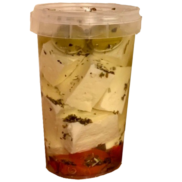 Joho-Käse in Öl 200ml Becher Einwaage 150g (pasteurisiert 45% Fett)