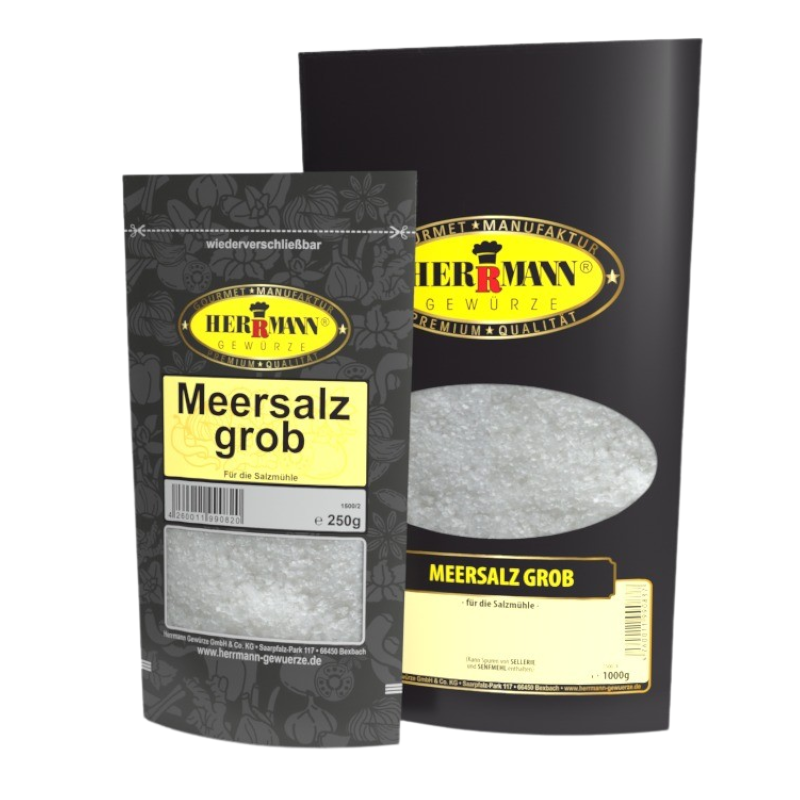 Herrmann Gewürze Meersalz grob 250g