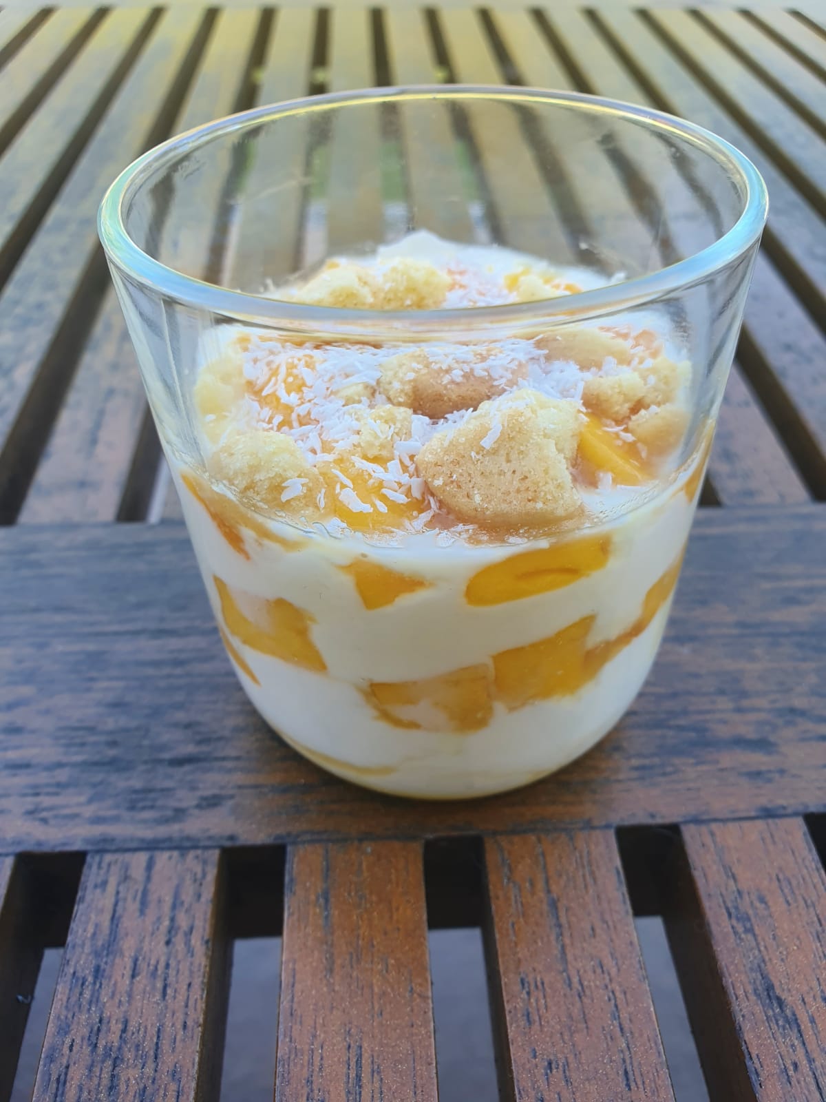 Mango-Joghurt-Dessert 