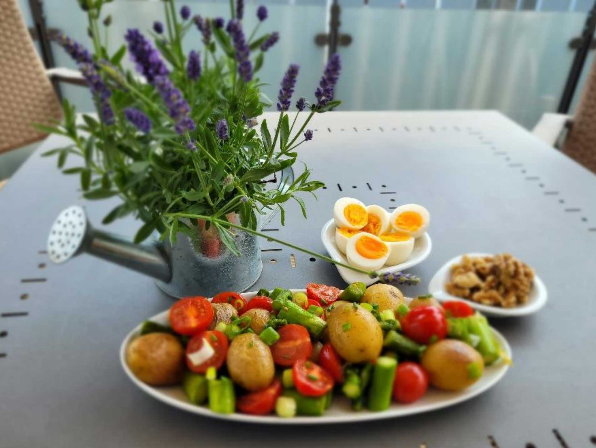 Gebratener Grünspargel-Mix